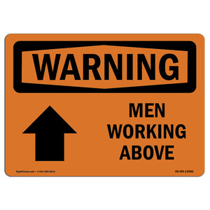 Men Working Above Bilingual