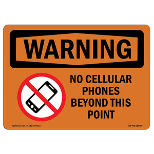 No Cellular Phones Beyond This Point