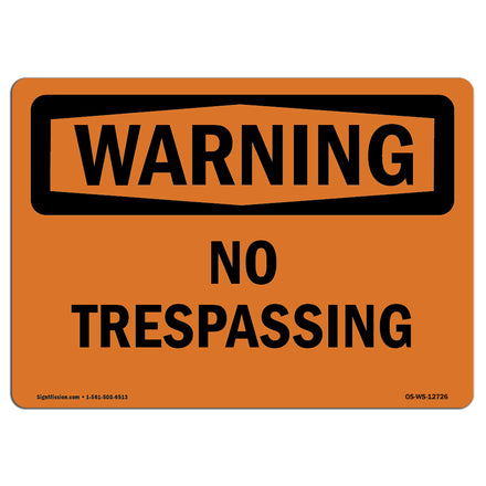 No Trespassing