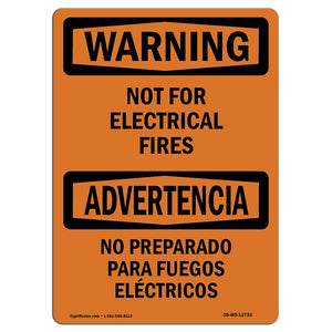 Not For Electrical Fires