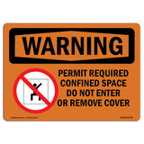 Permit Required Confined With Symbol