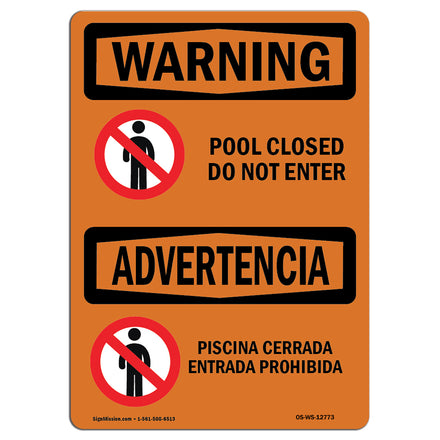 Pool Closed Do Not Enter