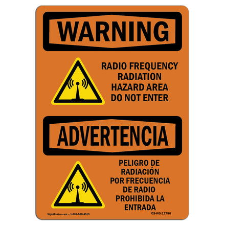 Radio Frequency Radiation Hazard Area