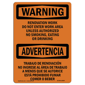 Renovation Work Do Not Enter Work Area