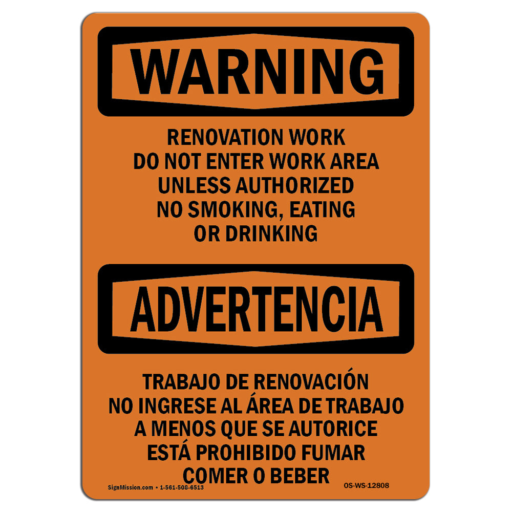 Renovation Work Do Not Enter Work Area