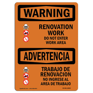 Renovation Work Do Not Enter Work Area