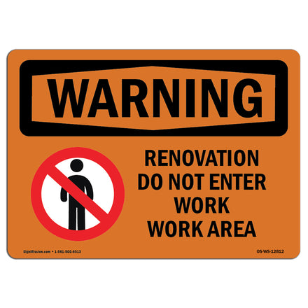 Renovation Work Do Not Enter Work Area