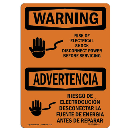 Risk Of Electrical Shock Disconnect