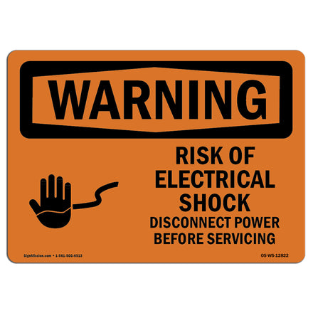 Risk Of Electrical Shock Disconnect