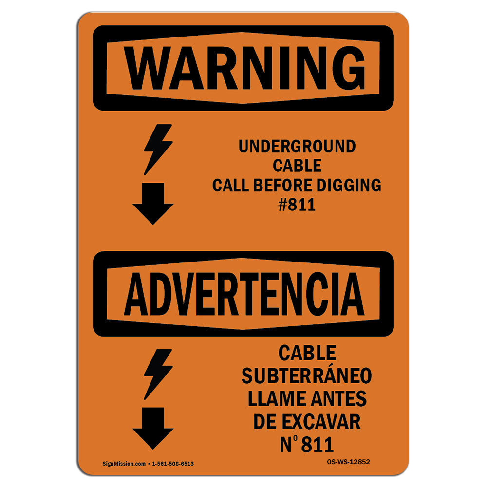 Underground Cable Call #811 Bilingual