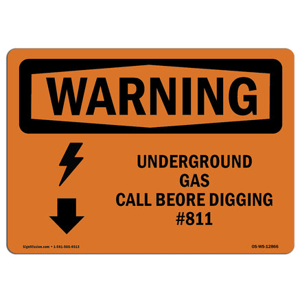 Underground Gas Call #811 Bilingual