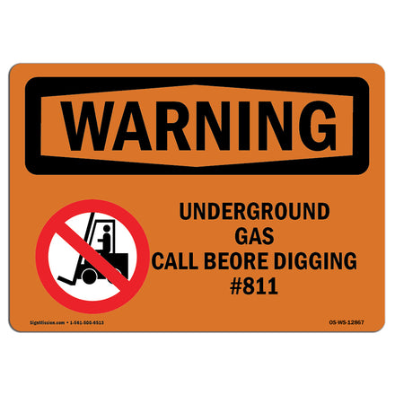 Underground Gas Call #811 Bilingual