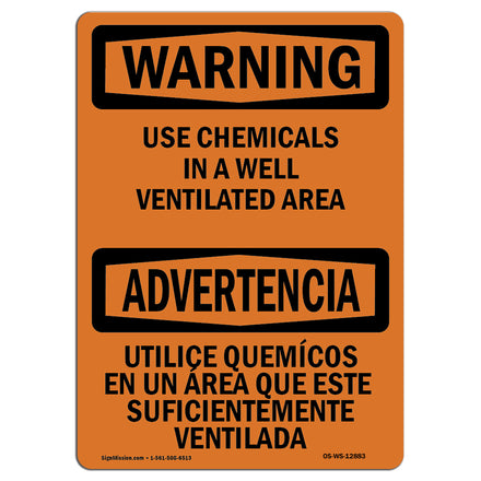 Use Chemicals In A Well Ventilated Area