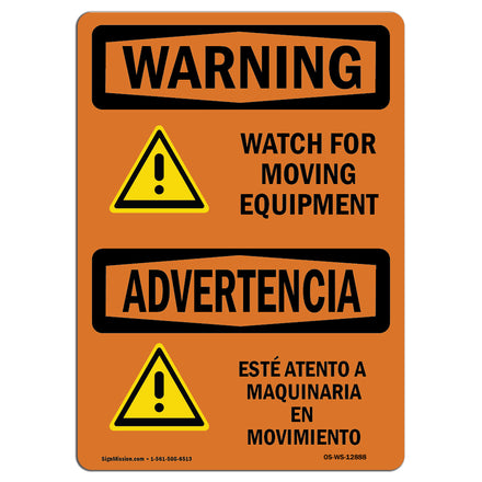 Watch For Moving Equipment