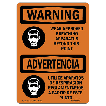 Wear Approved Breathing Apparatus Beyond