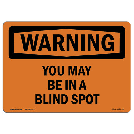 You May Be In A Blind Spot