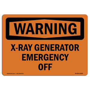 X-Ray Generator Emergency Off