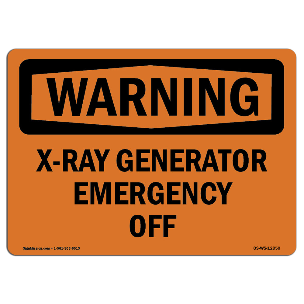 X-Ray Generator Emergency Off