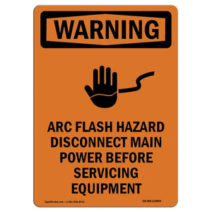 Arc Flash Hazard Disconnect Main Power