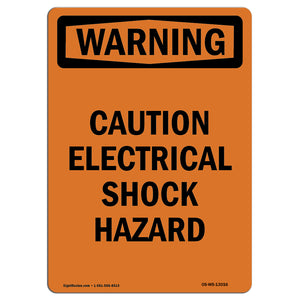 Caution Electrical Shock Hazard