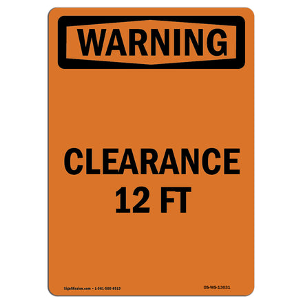 Clearance 12 Ft