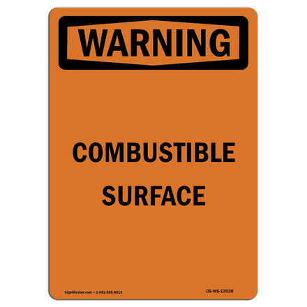 Combustible Surface