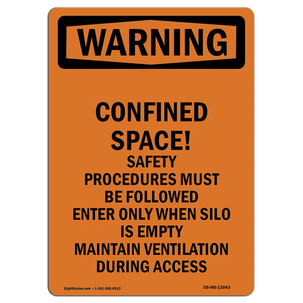 Confined Space! Safety Procedures