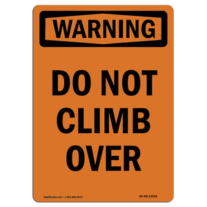 Do Not Climb Over