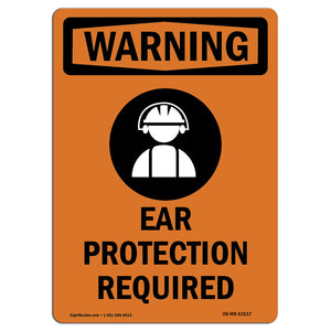 Ear Protection Required Bilingual