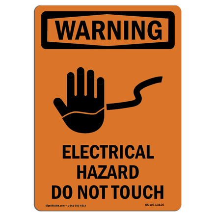 Electrical Hazard Do Not Touch