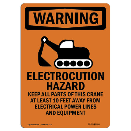 Electrocution Hazard Crane