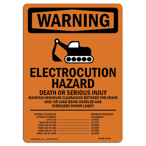 Electrocution Hazard Crane