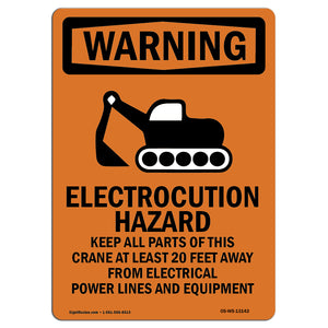 Electrocution Hazard Crane