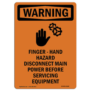 Finger - Hand Hazard Bilingual