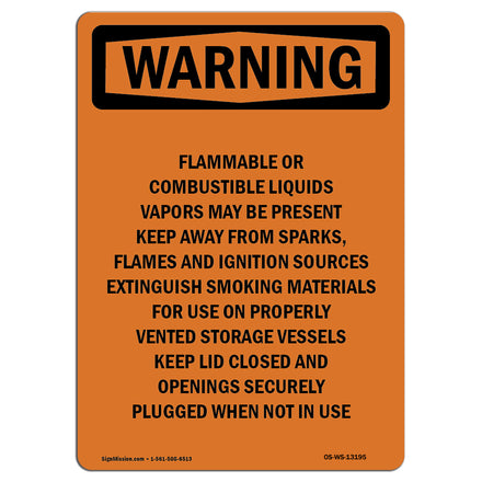 Flammable Or Combustible Liquids Vapors