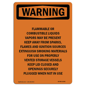 Flammable Or Combustible Liquids Vapors