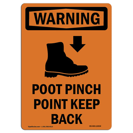 Foot Pinch Point Keep Back