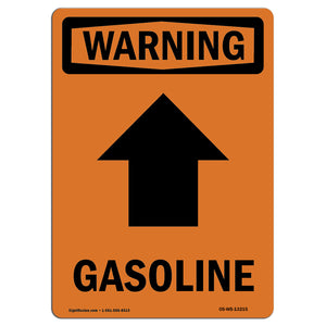 Gasoline [Up Arrow] With Symbol