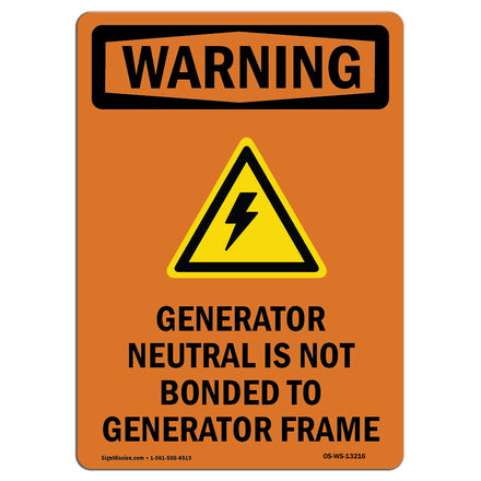 Generator Neutral Is Not Bonded With Symbol