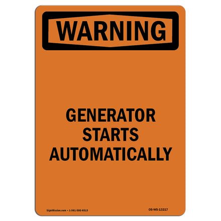 Generator Starts Automatically