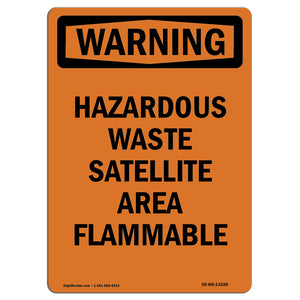 Hazardous Waste Satellite Area Flammable