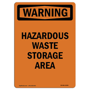 Hazardous Waste Storage Area