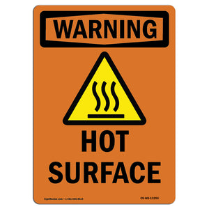 Hot Surface With Symbol