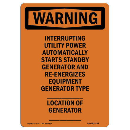 Interrupting Utility Power Automatically