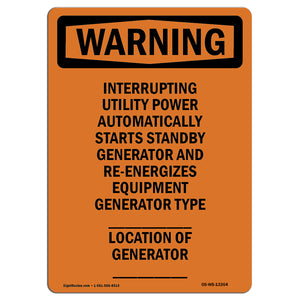 Interrupting Utility Power Automatically