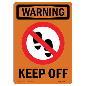 Keep Off With Symbol