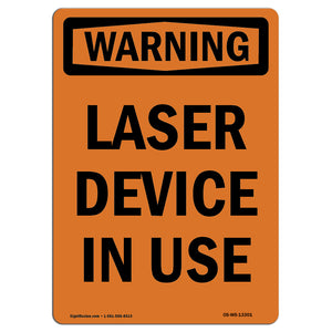 Laser Device In Use