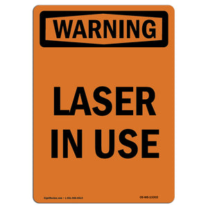 Laser In Use