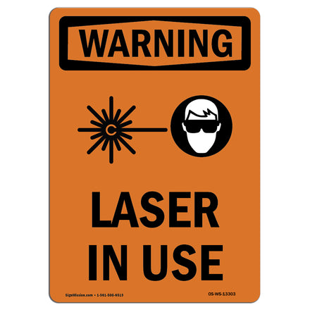 Laser In Use With Symbol