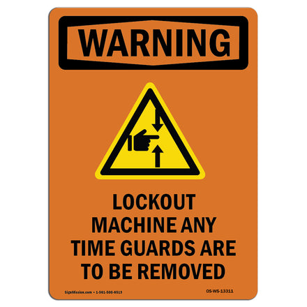 Lockout Machine Any Time Guards With Symbol